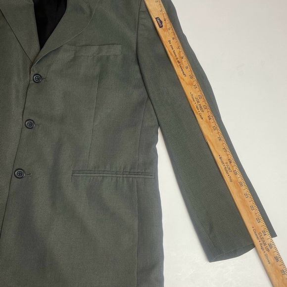 NWT Crazy Horse  Claiborne Company Men's Suite Coat Jacket Rayon Blend Size 40R - Picture 7 of 9